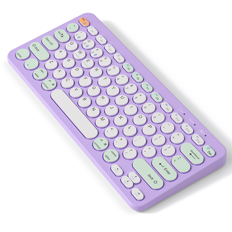 Set de tastatură și mouse wireless cu trei moduri, interfețe USB pentru tastatură și mouse, 1600 DPI, ergonomic, impermeabil