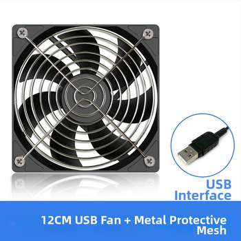 Notebookový USB chladiaci ventilátor (ABS, hydraulické ložisko, 1200 rpm, 18 dB, USB 1)