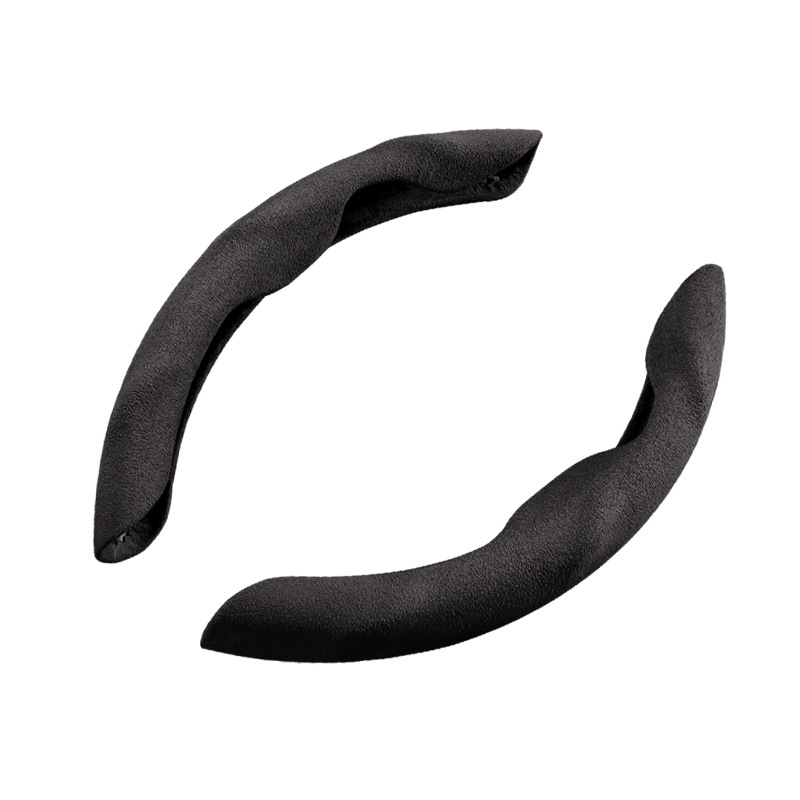 Κάλυμμα τιμονιού - σουέν, μινιμαλιστικό στυλ, για όλες τις εποχές, συμβατό με όλα τα αυτοκίνητα