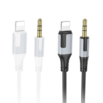 Borofone BL24 cablu audio USB-C, placat cu aur, miez din cupru tinat, izolație TPE, ROHS certificat