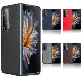 Carcasă pentru telefon pentru Honor Magic V5/Vs3 — textură piele Lychee, spate PC+piele, prelucrare mecanică, rezistentă la șocuri