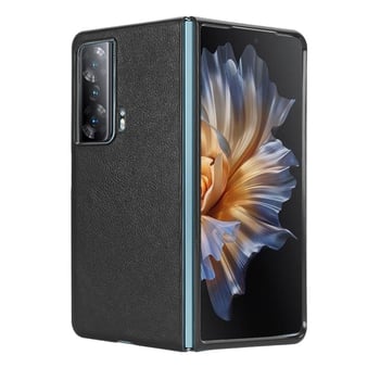 Carcasă pentru telefon pentru Honor Magic V5/Vs3 — textură piele Lychee, spate PC+piele, prelucrare mecanică, rezistentă la șocuri