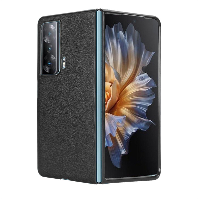 Carcasă pentru telefon pentru Honor Magic V5/Vs3 — textură piele Lychee, spate PC+piele, prelucrare mecanică, rezistentă la șocuri