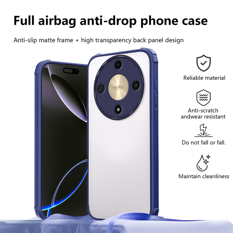 Carcasă pentru telefon Honor X9D/X9A/X9B — protecție anti-cădere completă, finisaj mat PC, personalizabilă