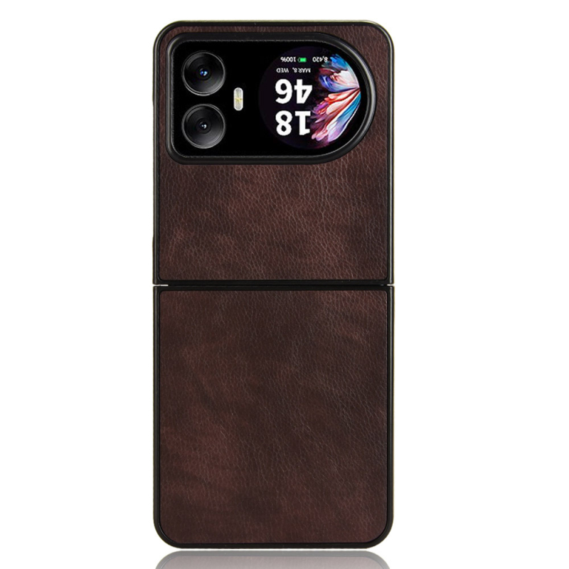 Husă de telefon Lingdu Hero 10 – piele artificială, design clamshell, margine cu tratament de ulei, personalizabilă, protecție antiuzură și anti-amprente