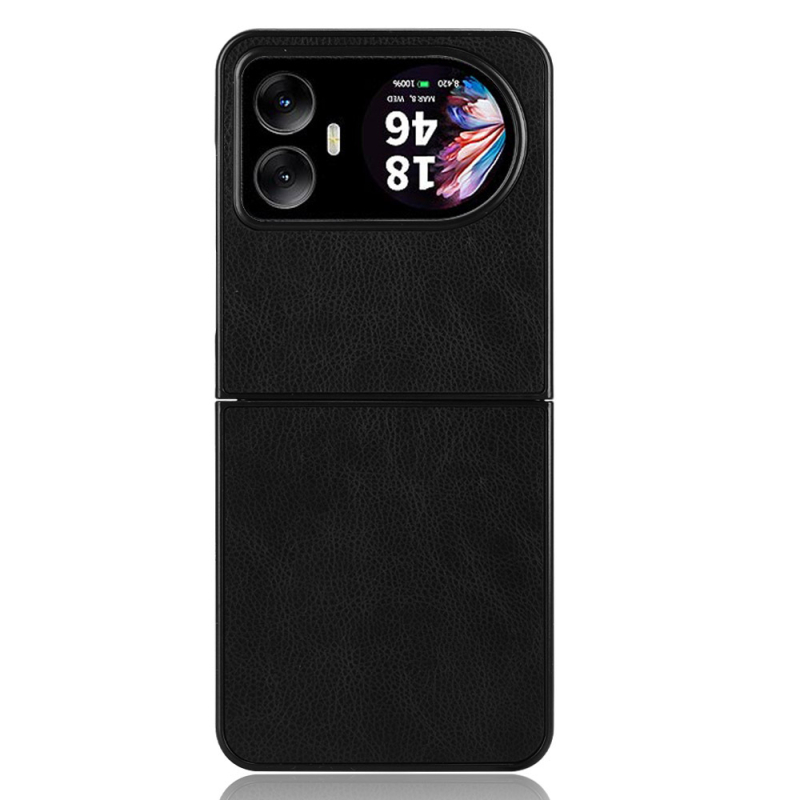 Husă de telefon Lingdu Hero 10 – piele artificială, design clamshell, margine cu tratament de ulei, personalizabilă, protecție antiuzură și anti-amprente