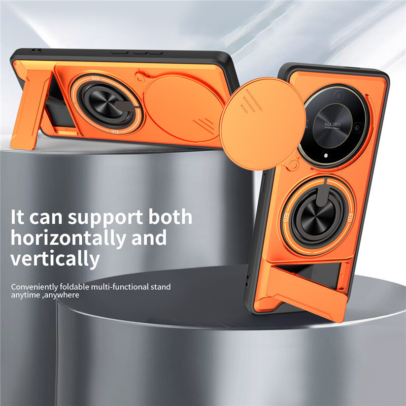 Θήκη κινητού με διπλό στήριγμα, μαγνητική βάση και προστασία από πτώσεις για Huawei, TPU έγχυσης