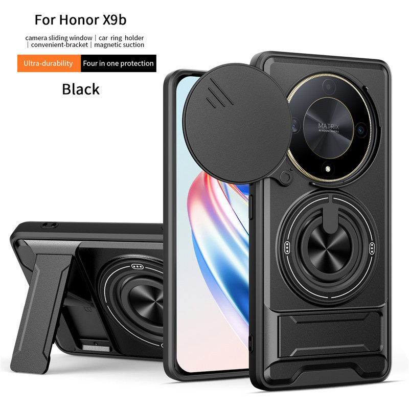 Θήκη κινητού με διπλό στήριγμα, μαγνητική βάση και προστασία από πτώσεις για Huawei, TPU έγχυσης