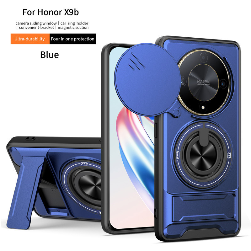 Θήκη κινητού με διπλό στήριγμα, μαγνητική βάση και προστασία από πτώσεις για Huawei, TPU έγχυσης