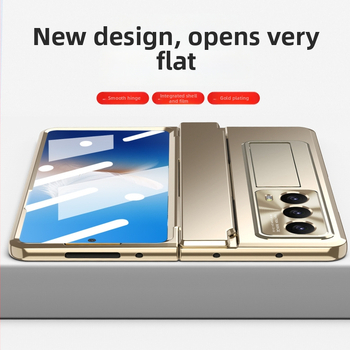 NLKJ telefona vāciņš Honor MagicVS2 (Glory) – PC materiāls, injekcijas formēšana, nolaišanās aizsardzība, pirkstu nospiedumu pretestība, pielāgojama