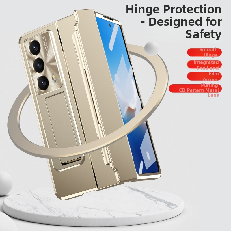 NLKJ telefona vāciņš Honor MagicVS2 (Glory) – PC materiāls, injekcijas formēšana, nolaišanās aizsardzība, pirkstu nospiedumu pretestība, pielāgojama