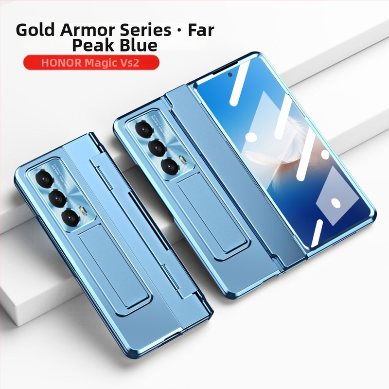 NLKJ telefona vāciņš Honor MagicVS2 (Glory) – PC materiāls, injekcijas formēšana, nolaišanās aizsardzība, pirkstu nospiedumu pretestība, pielāgojama