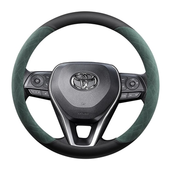 Κάλυμμα τιμονιού από σουέντ, γενικής εφαρμογής, αθλητικό στυλ, για όλες τις εποχές, με δυνατότητα προσαρμογής