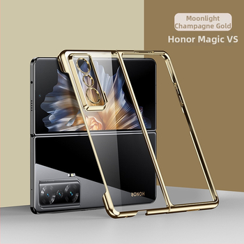 PC púzdro s elektroplátovaním pre Honor Magic Vs, plné krytie, odolné voči pádom, proti otlačkom prstov