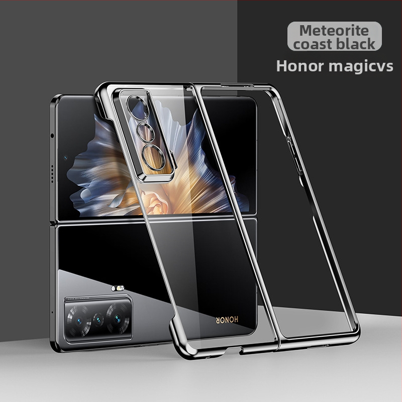PC púzdro s elektroplátovaním pre Honor Magic Vs, plné krytie, odolné voči pádom, proti otlačkom prstov