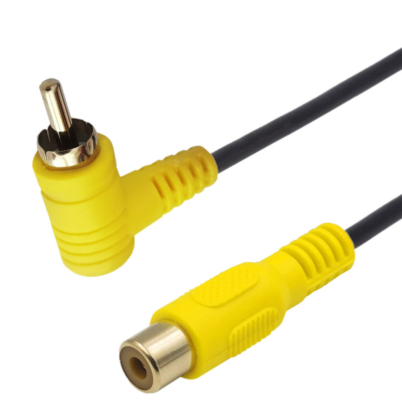 Adapter kabel – RCA s pravim kutem, muški i ženski priključci, Yirui YR-USB-B50, OEM dostupan