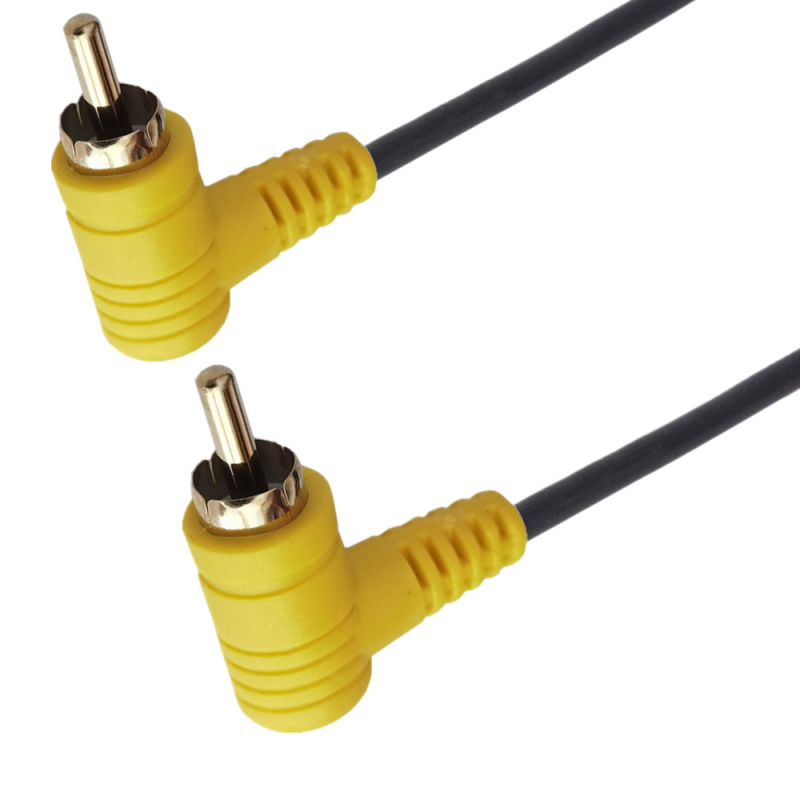 Adapter kabel – RCA s pravim kutem, muški i ženski priključci, Yirui YR-USB-B50, OEM dostupan