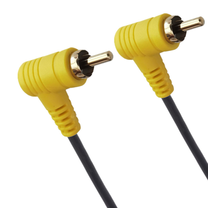 Adapter kabel – RCA s pravim kutem, muški i ženski priključci, Yirui YR-USB-B50, OEM dostupan