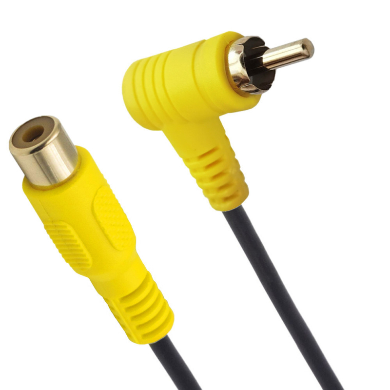 Adapter kabel – RCA s pravim kutem, muški i ženski priključci, Yirui YR-USB-B50, OEM dostupan