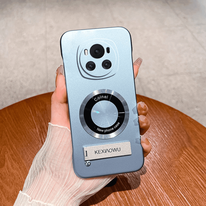 Защитен калъф за Honor Magic6 с тънък безрамков дизайн, против падане, с подставка, опростен стил