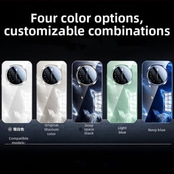 Θήκη τηλεφώνου Honor 400 Power Feather Electroplated Glass Mirror Surface GTPro Anti-Fall