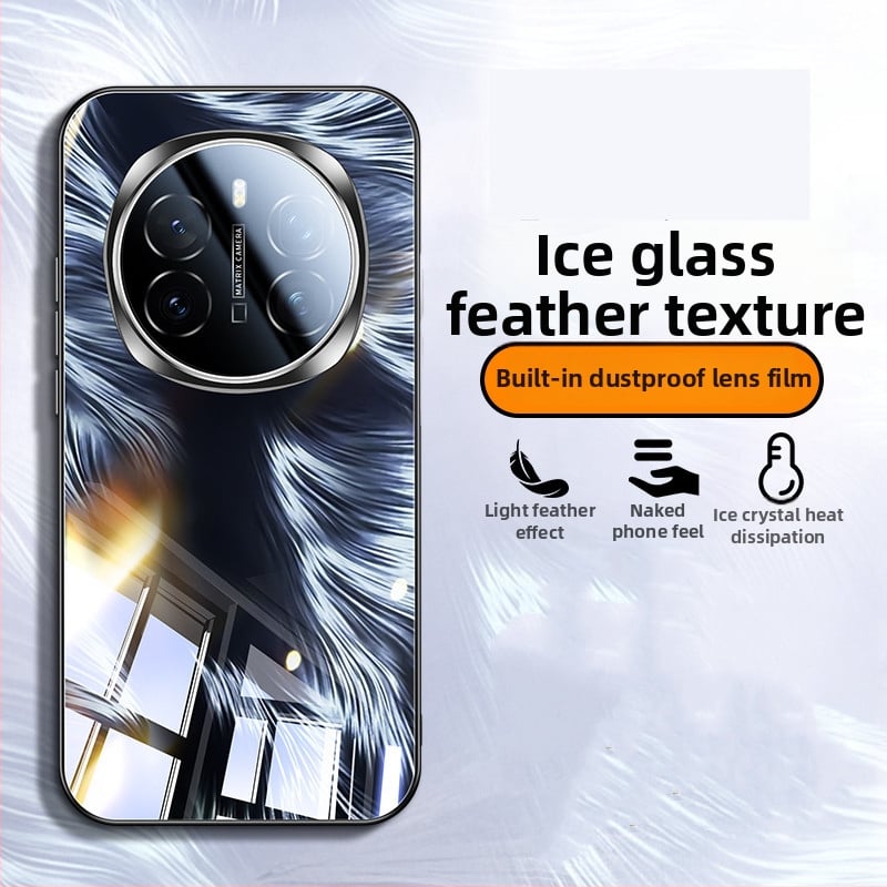 Θήκη τηλεφώνου Honor 400 Power Feather Electroplated Glass Mirror Surface GTPro Anti-Fall