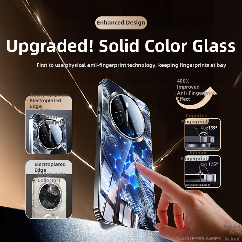 Θήκη τηλεφώνου Honor 400 Power Feather Electroplated Glass Mirror Surface GTPro Anti-Fall