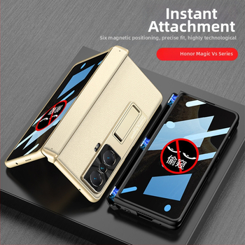 Pouzdro na telefón Glory Magic Vs - klapové puzdro s koženým vzhľadom, proti pádu, skladací dizajn, PC materiál