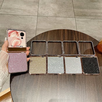 Husă pentru Honor Magic V Flip cu ecran pliabil, luciu electroplacat, acoperire completă, protecție antișoc, antiuzură și antiamprente