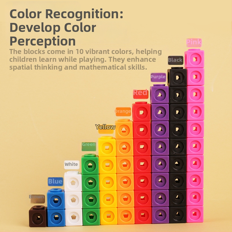 Demontējami un saliekami māju blokposti ar grafiskiem savienojumiem — 3D būvētāji spēles agrīnai matemātikai, materiāls TPE