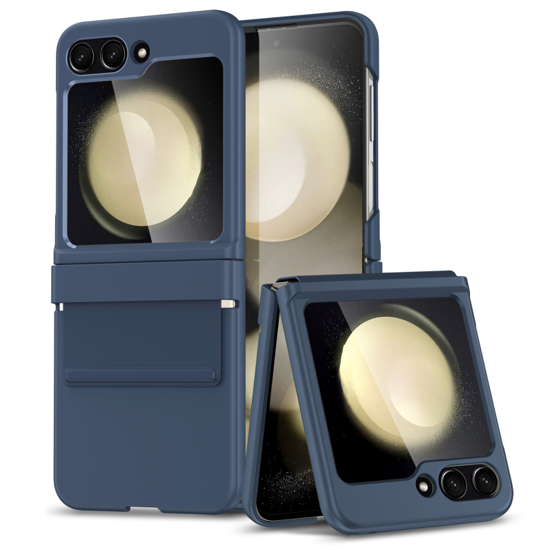 TPU aizmugurējais vāciņš Samsung Z Flip sērijai – viengabala aizsargkorpuss, izstrādāts ar injekcijas formēšanu, izturīgs pret kritienu, saderīgs ar Z Flip 4/5/6