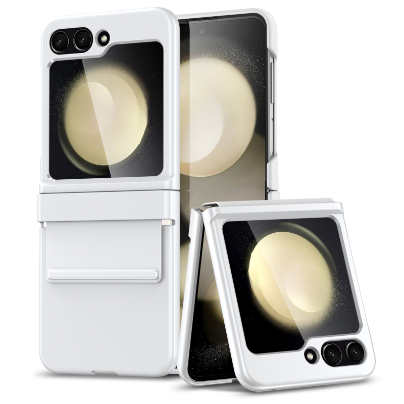 TPU aizmugurējais vāciņš Samsung Z Flip sērijai – viengabala aizsargkorpuss, izstrādāts ar injekcijas formēšanu, izturīgs pret kritienu, saderīgs ar Z Flip 4/5/6