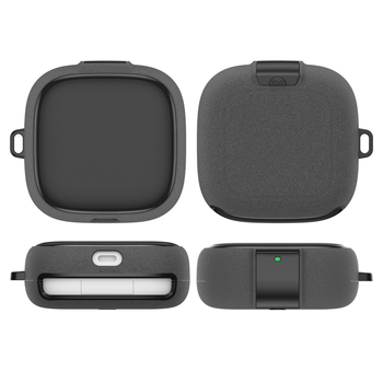 Huawei FreeArc ausu austiņu vāciņš ar stiprinājumu un bloķēšanas mehānisma – pret kritieniem, matētā TPU, minimālisma stils