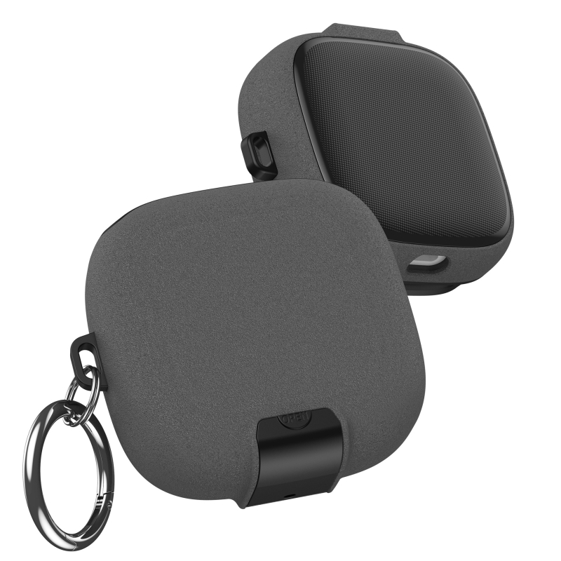 Huawei FreeArc ausu austiņu vāciņš ar stiprinājumu un bloķēšanas mehānisma – pret kritieniem, matētā TPU, minimālisma stils