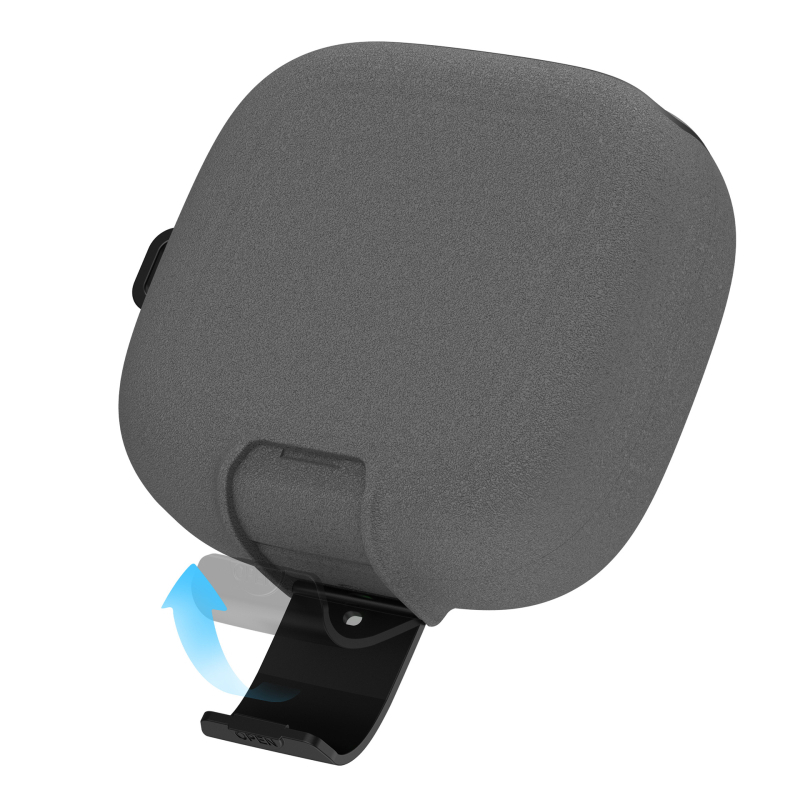 Huawei FreeArc ausu austiņu vāciņš ar stiprinājumu un bloķēšanas mehānisma – pret kritieniem, matētā TPU, minimālisma stils