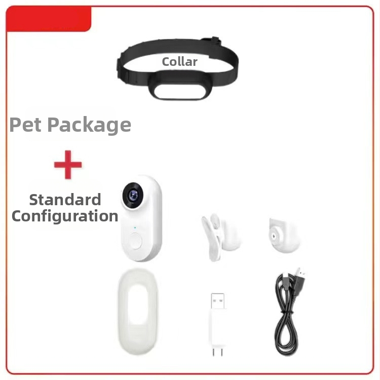 Камера за домашни любимци AL1001 с перспектива на котки и кучета — спортна камера, ABS корпус, 2.0 MP, персонализирано лого, 120 минути живот на батерията