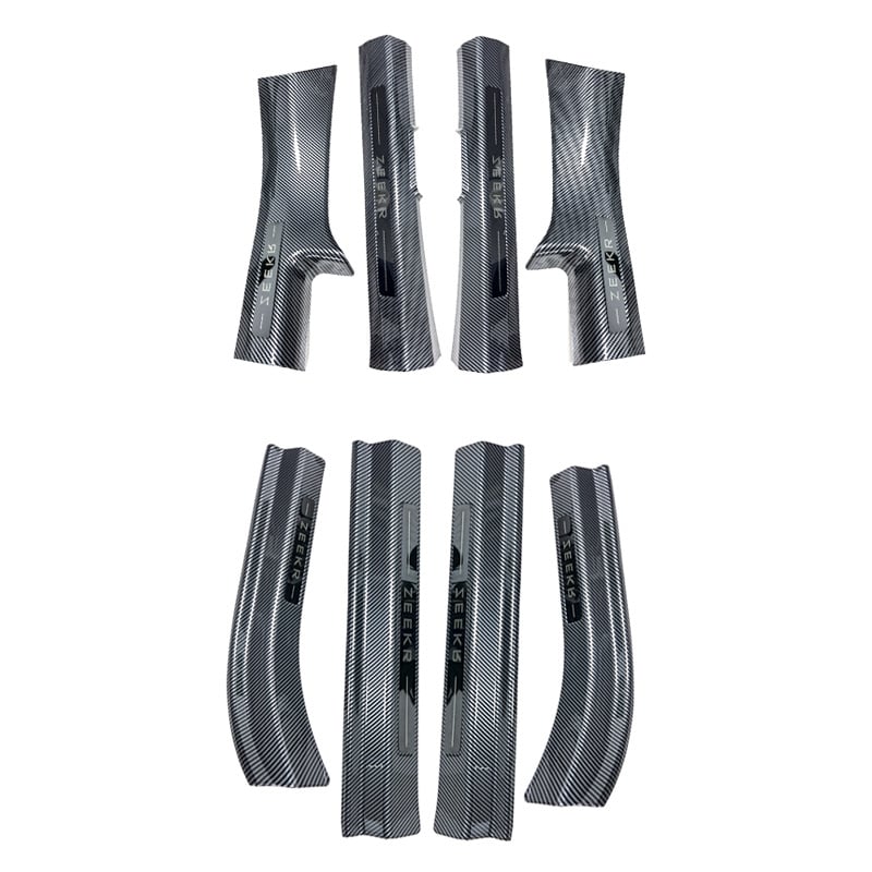 Σετ πορτών και πεντάλ για Zeekr 007GT – μοτίβο ανθρακονημάτων, Mangniu, μοντέλο 2025051001