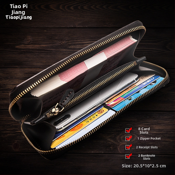 Naudas maks no īstas ādas, roku gravēts ādas raksts ar dzīvnieku motīvu, pirmās kārtas liellopu āda, Naughty Craftsman