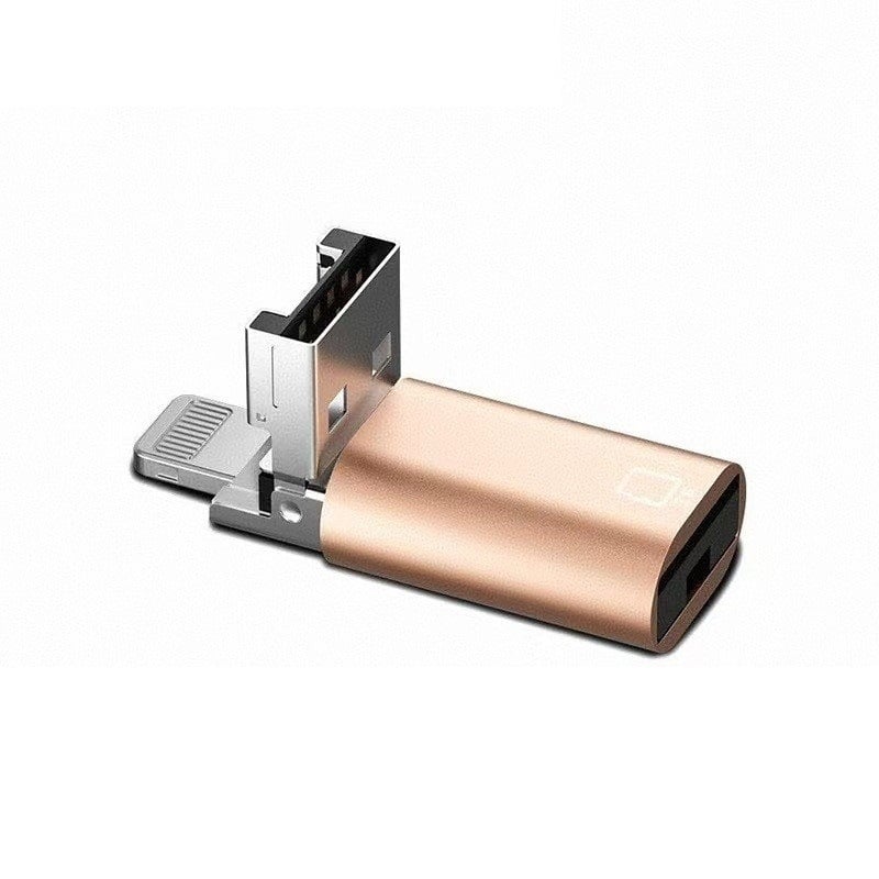 TF čitač kartica 2 u 1 s USB, Type-C i Lightning sučeljima za mobitele i tablete
