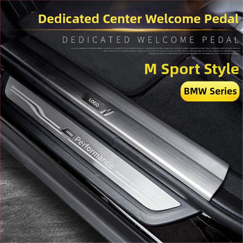 Kinracdine nerūsējošā tērauda praga līstes BMW 3. sērija, 5. sērija, X3/X5/X6 ar automātisko transmisiju