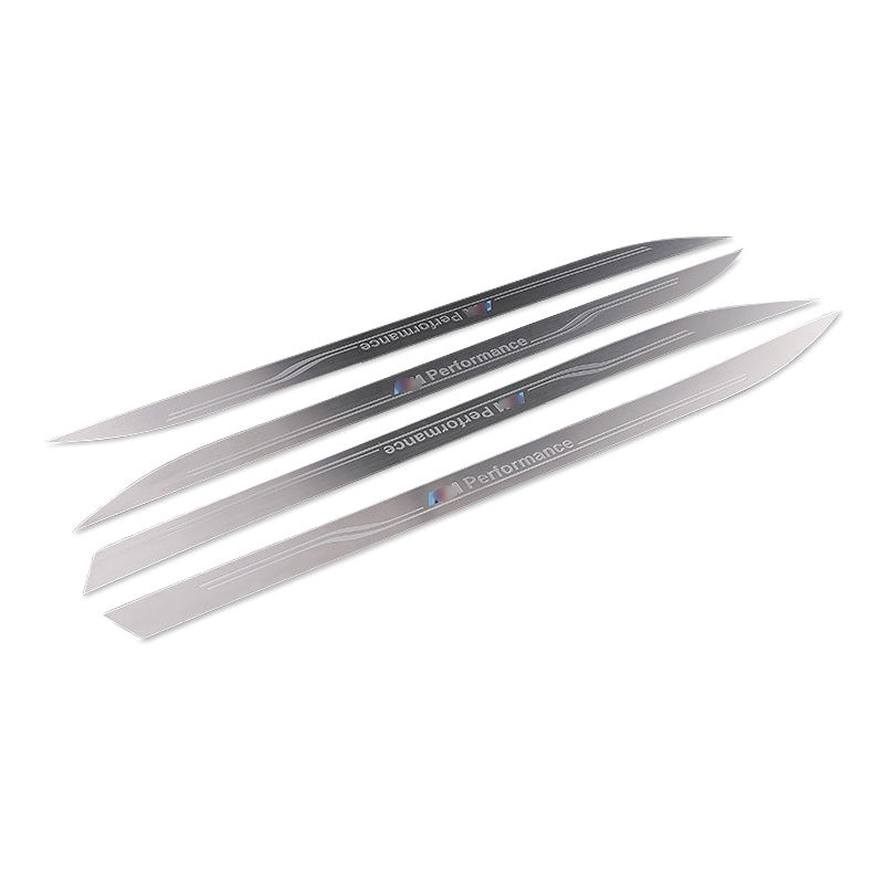 Kinracdine nerūsējošā tērauda praga līstes BMW 3. sērija, 5. sērija, X3/X5/X6 ar automātisko transmisiju