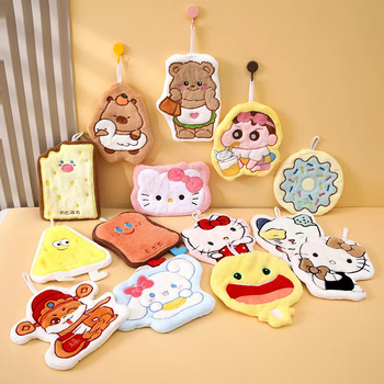 Pakabinamas virtuvės rankšluostis su siuvinėtu ornamentu, koralinis flisas, 120d siūlai, 30-50 g, pritaikomas