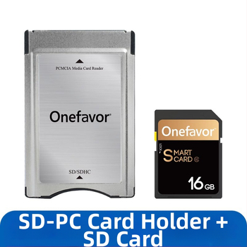 PCMCIA SD Čítačka kariet – adaptér CF na PC Card Sleeve, Plastový, 15 g, Vonkajšia inštalácia