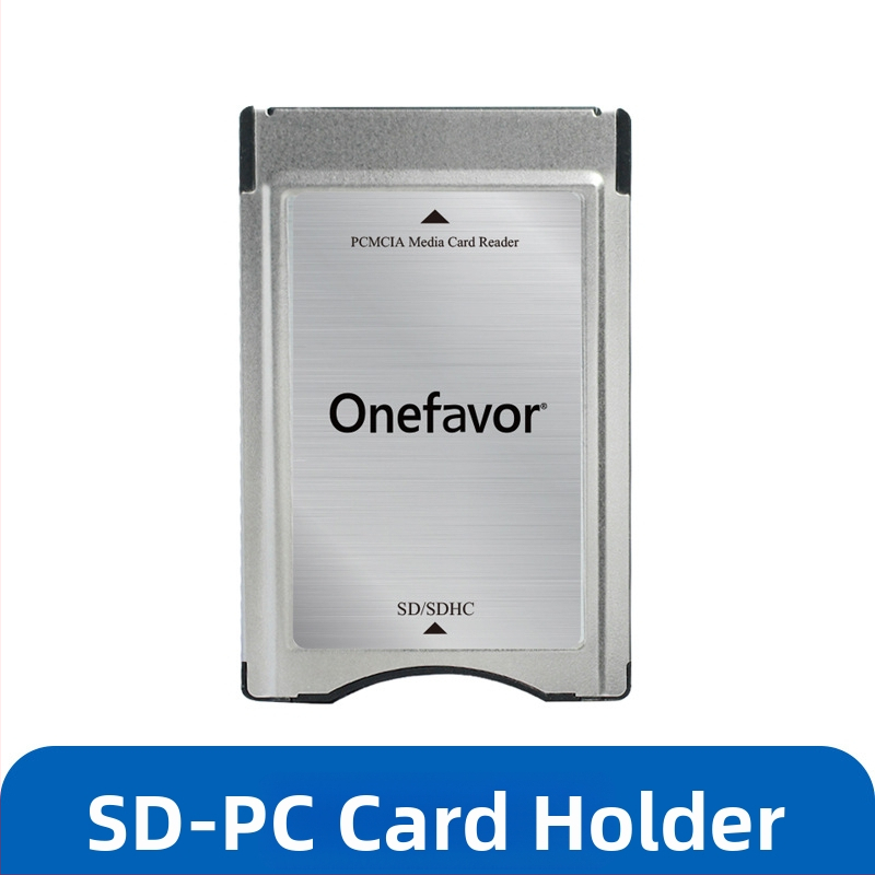 PCMCIA SD Čítačka kariet – adaptér CF na PC Card Sleeve, Plastový, 15 g, Vonkajšia inštalácia