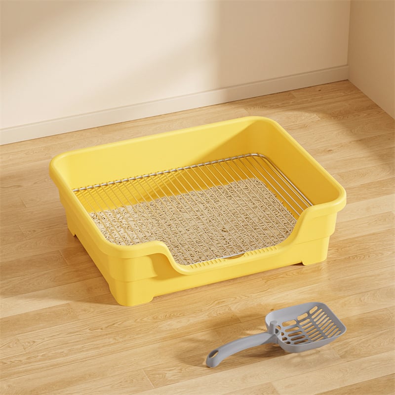 Κουτί τουαλέτας σκύλου – πλαστικό και πλέγμα από ανοξείδωτο ατσάλι; Μάρκα: Άλλη; Εισαγωγή: Όχι; Δώρο: Όχι