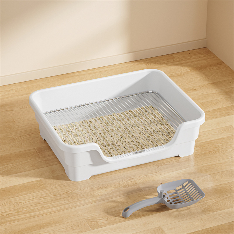 Κουτί τουαλέτας σκύλου – πλαστικό και πλέγμα από ανοξείδωτο ατσάλι; Μάρκα: Άλλη; Εισαγωγή: Όχι; Δώρο: Όχι