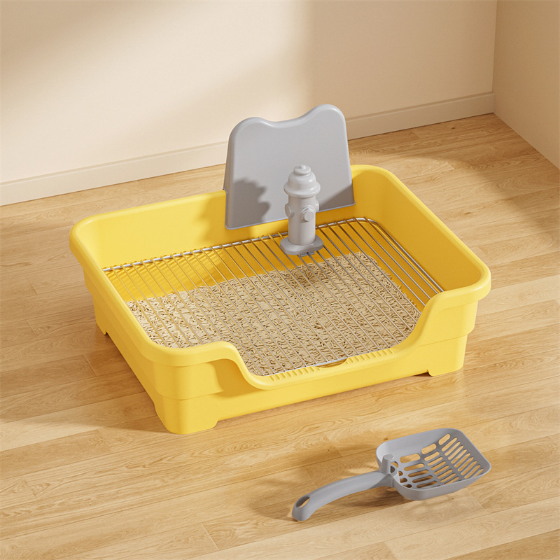 Κουτί τουαλέτας σκύλου – πλαστικό και πλέγμα από ανοξείδωτο ατσάλι; Μάρκα: Άλλη; Εισαγωγή: Όχι; Δώρο: Όχι