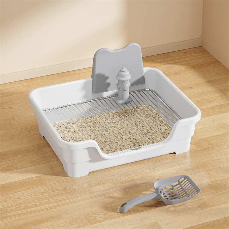 Κουτί τουαλέτας σκύλου – πλαστικό και πλέγμα από ανοξείδωτο ατσάλι; Μάρκα: Άλλη; Εισαγωγή: Όχι; Δώρο: Όχι