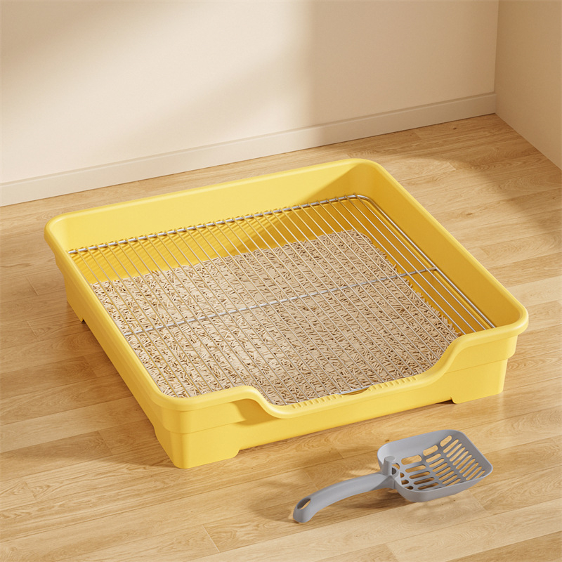 Κουτί τουαλέτας σκύλου – πλαστικό και πλέγμα από ανοξείδωτο ατσάλι; Μάρκα: Άλλη; Εισαγωγή: Όχι; Δώρο: Όχι