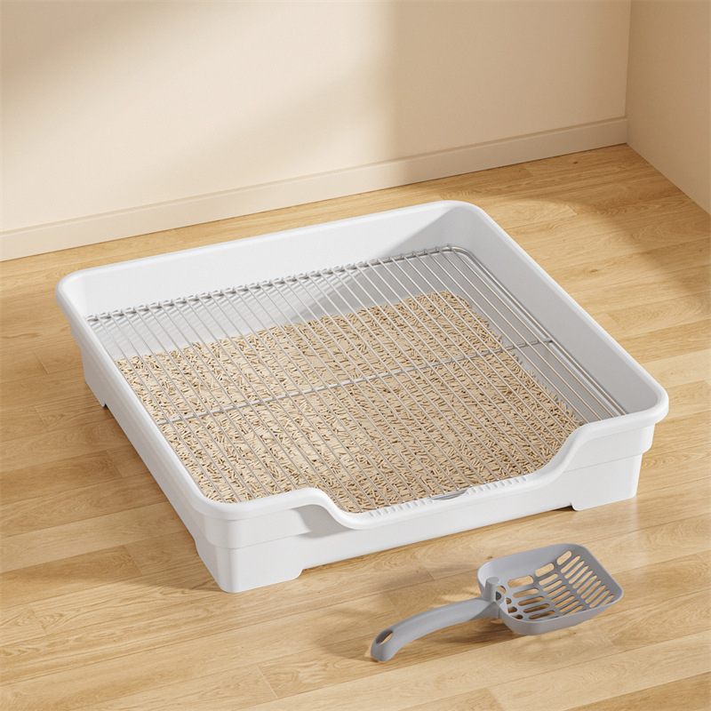 Κουτί τουαλέτας σκύλου – πλαστικό και πλέγμα από ανοξείδωτο ατσάλι; Μάρκα: Άλλη; Εισαγωγή: Όχι; Δώρο: Όχι